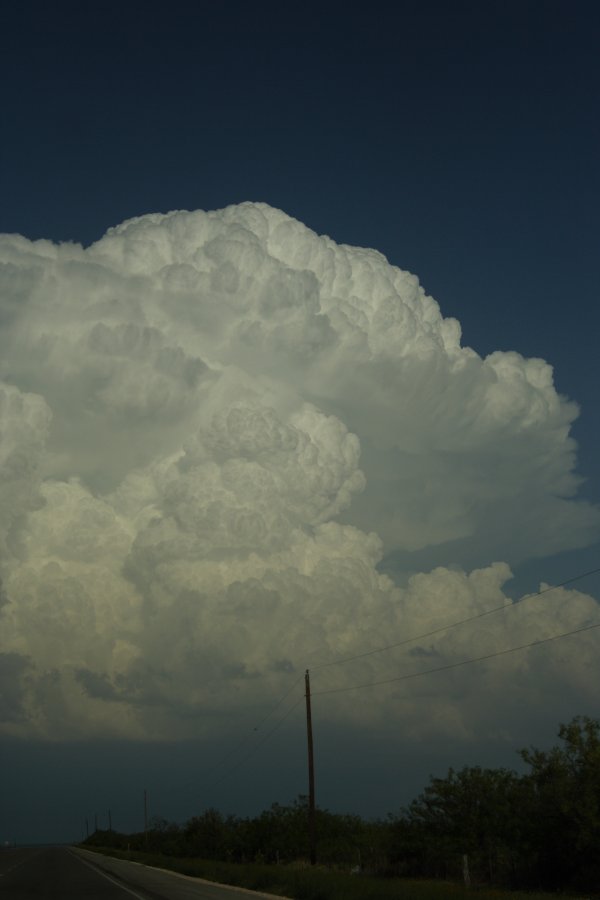 thunderstorm cumulonimbus_incus : Odessa, Texas, USA   4 May 2006