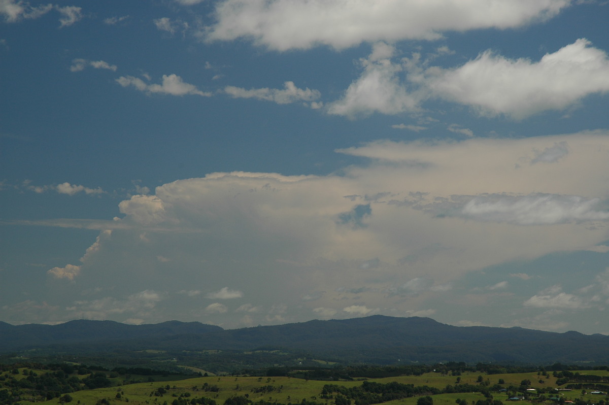 thunderstorm cumulonimbus_incus : McLeans Ridges, NSW   8 November 2006