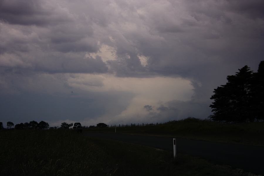 cumulonimbus thunderstorm_base : SE of Glen Innes, NSW   27 November 2006