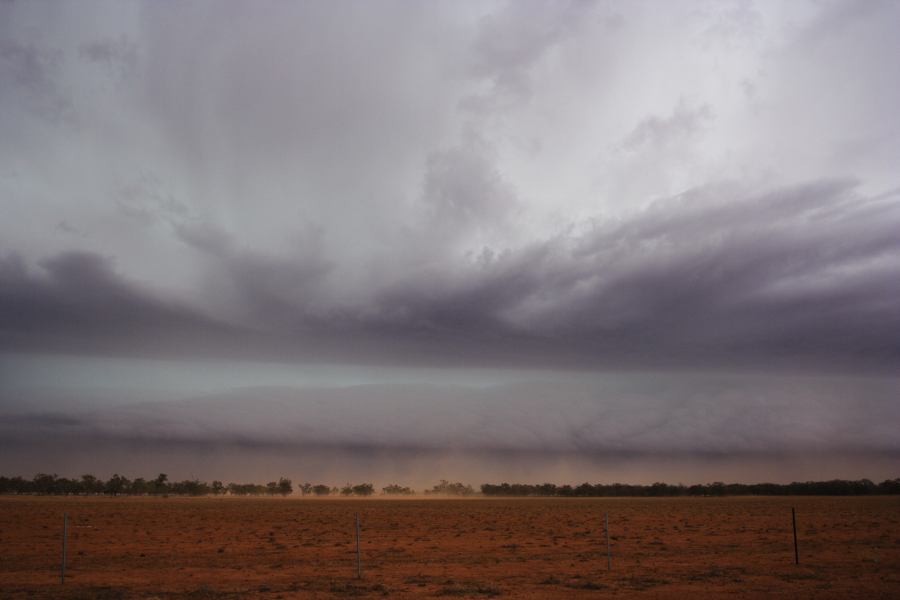 shelfcloud shelf_cloud : 10km N of Barringun, NSW   2 January 2007