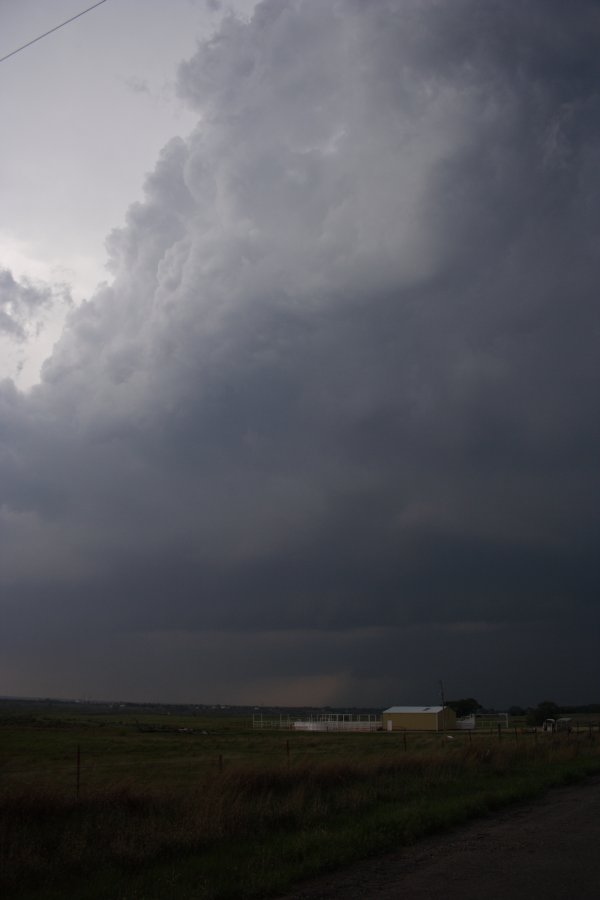 cumulonimbus supercell_thunderstorm : near Beaver, Oklahoma, USA   5 May 2007