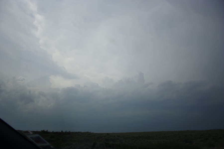 cumulonimbus supercell_thunderstorm : near Clearwater, Kansas, USA   5 May 2007