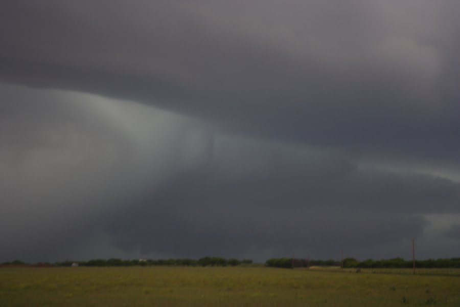 cumulonimbus supercell_thunderstorm : E of Seymour, Texas, USA   8 May 2007