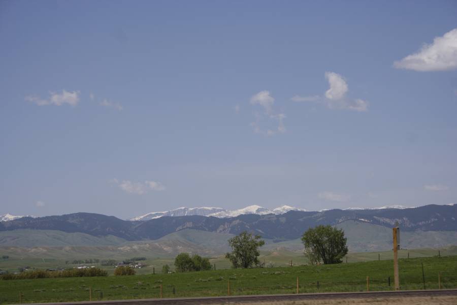 cumulus humilis : N of Buffalo, Wyoming, USA   19 May 2007
