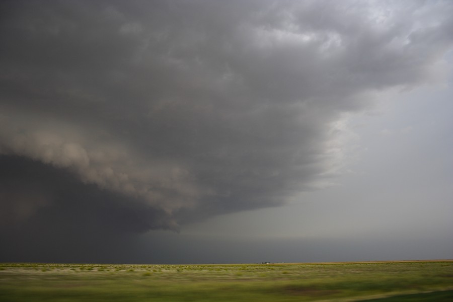 inflowband thunderstorm_inflow_band : E of Keyes, Oklahoma, USA   31 May 2007