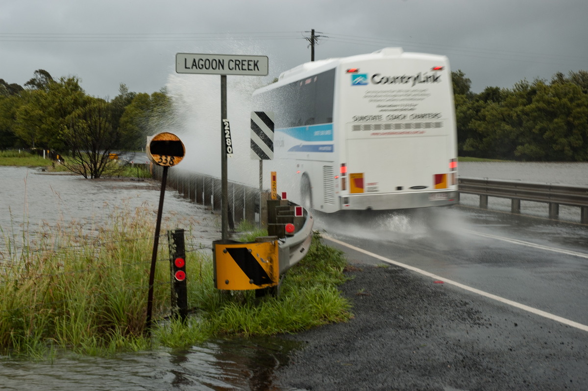 flashflooding flood_pictures : near Lismore, NSW   4 January 2008