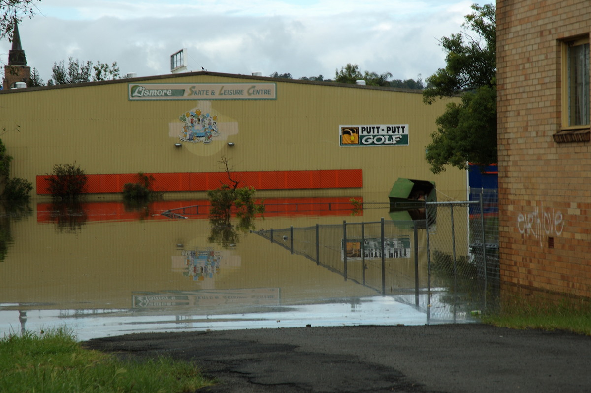 flashflooding flood_pictures : Lismore, NSW   5 January 2008