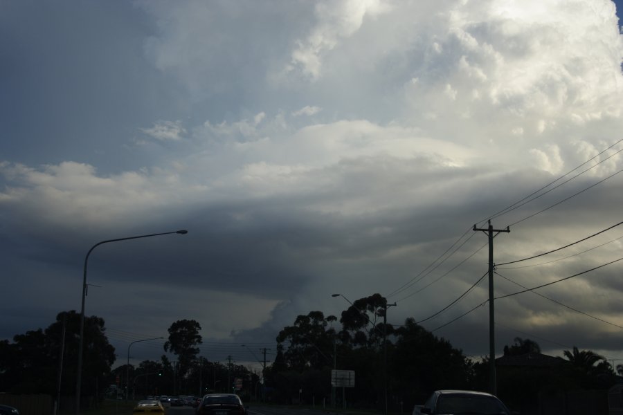 inflowband thunderstorm_inflow_band : Kellyville, NSW   29 March 2008
