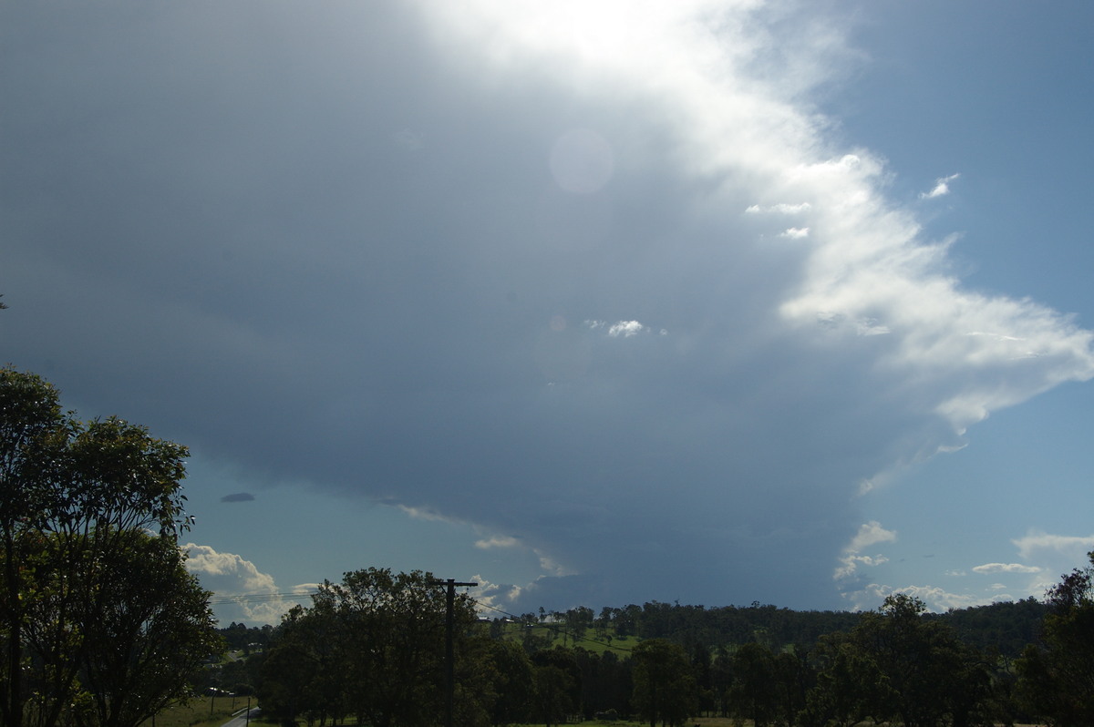 thunderstorm cumulonimbus_incus : Spring Grove, NSW   15 March 2009